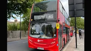 Full Route Visual | London Bus Route 415 | Towards Tulse Hill | 2481 (SN64 OFG)