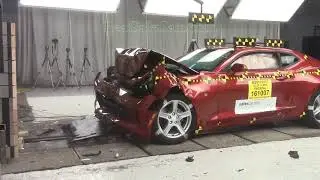 Chevrolet Camaro (2016-2017) Crash Tests (Side-Pole, Front, Side)