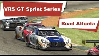 iRacing - VRS GT Sprint Series - Series 1 Week 9 2019 - Road Atlanta