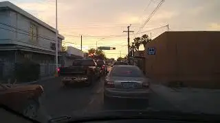 HERMOSO ATARDECER EN NUEVO LAREDO, COLONIA HIDALGO.