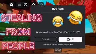 Stealing in grow a garden