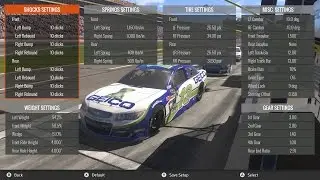 Nascar Heat Evolution - Atlanta Race Setup