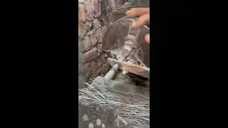 how a man made buckle spring - Good tools and machinery make work easy #shorts #tools