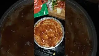 Home made pizza #tasty#easy#homemadepozza#easysnack