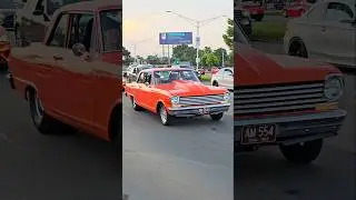 1962 Chevrolet Chevy II Classic Car Drive By Engine Sound Woodward Dream Cruise 2024