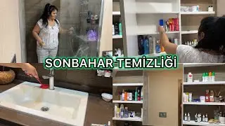 HER GÜN BİR YER DÜZENLİYORUZ | SONBAHAR  TEMİZLİĞİ |BANYO TEMİZLİĞİ 