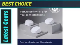 Amazon eero 6 Mesh WiFi System: Ultimate Coverage
