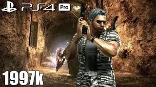 Resident Evil 5 PS4 Pro NO MERCY Prison 1997k Chris 60fps