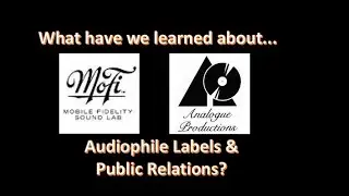 MOFI / Analogue Productions - Audiophile Labels and Vinyl Community Public Relations