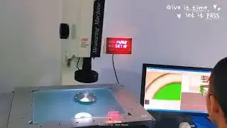 &ldquo;Quality Proven by 2D Measurement | CNC Machining in Action&rdquo;