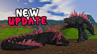 Playing As Evolved Space Godzilla, UPDATE! No Stunts Error - Roblox Sigma Monsters By Age Of Titans