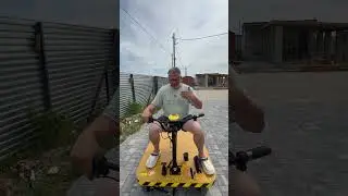 Электронная тележка для перевозки грузов !