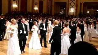 WU Ball 2008 Wien, Baller&ouml;ffnung, Quadrille 6. Tour (Fledermaus-Quadrille)