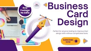 Business Card Design Tutorial in Adobe Illustrator | Professional Visiting Card Design
