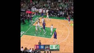 Cade Cunningham cuts into the Celtics lead with his fifth three of the night 🎯 Pistons vs. Celtics
