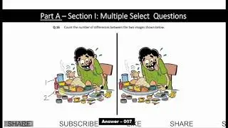 UCEED 2020 Solved - Solution for Question 15| CEED | Part A | NID | B.Des | Answer Key| Difference