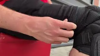 Mотонаколінники Leatt knee and shin guard 3df hybrid ext white-black