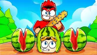 MY BROSKI IS BACK! SMASHING WATERMELON WITH @AkifIskandar  (Roblox Malaysia)