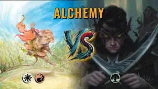 MTG Alchemy - Boros Aggro by CunicoliGoblin VS Mono Green Midrange by Aporia Rustler