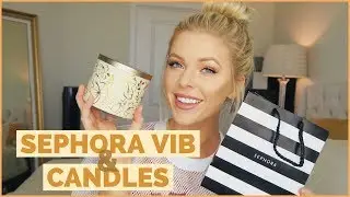 SEPHORA VIB SALE 2019 + BATH & BODY WORKS NEW SCENTS || Hallie Anne