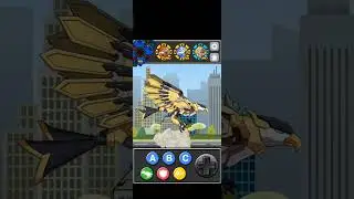 Transform Dino Robot Dinosaur Yellow Eagle