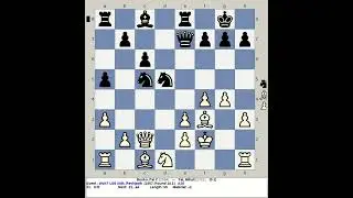 Benko, Pal C vs Tal, Mihail | World Chess U26 4th 1957, Reykjavik Iceland