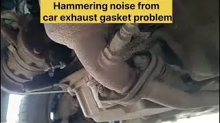 Hammering noise from wagon r exhaust gasket problem#how to fix silencer abnormal sound#exhaust noise