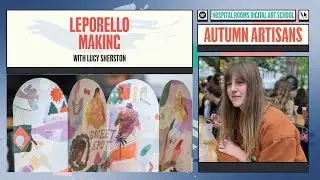 Live: Leporello Making with Lucy Sherston l Hospital Rooms Digital Art School