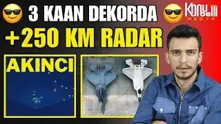 3 KAAN Yan Yana Hangardan &Ccedil;ıktı !! AKINCI +250 KM MURAD'I A&Ccedil;TI ! KANADA SİHA MI İSTİYOR ? :)