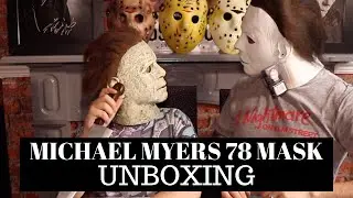 Michael Myers 78 mask unboxing, Trick or treat studios Halloween 1978 Mask Unboxing. Myers mask 78