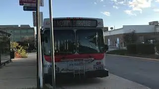 WMATA Metrobus 2005 New Flyer DE40LF, Burtonsville Crossing Park & Ride Lot (Z6)