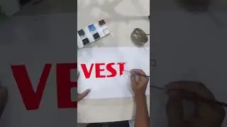 How to draw the Vestel logo #Vestel #Shorts