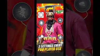 Day:-5(Secret Pro Settings)🗿 LEAKED! Game Changer!😉 -Garena Freefire|#shorts #freefire