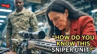 The General Walked by Her .50 Cal M82 Rifle &mdash; Then Froze After Seeing the Legendary Sniper Unit Pin
