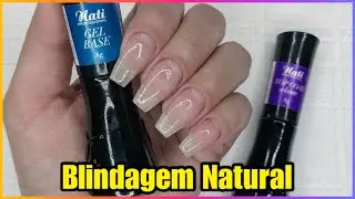 Como Fazer Blindagem em Unhas Naturais com Top Coat Gel