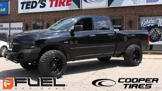Ready Lift, Fuel Hostage and Cooper STT Pros. This Ram is now an off-road legend.