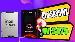 Xeon W9 3475 Vale Mais que o Threadripper 5995WX ?  REVIEW TECH