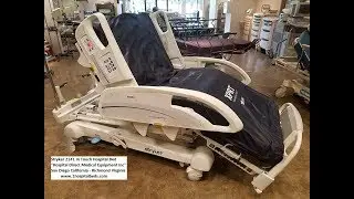 Stryker 2141 InTouch Hospital Bed with XPRT Air Mattress