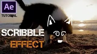 scribbling/drawing tut in adobe after effects | frame by frame