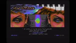 C64 Demo - New Horizons by Samar Productions - recorded on real C64 with 2 FPGASIDs