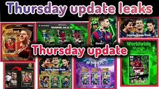 Upcoming  Thursday New update leaks Big Time inter+AFCON packs Confirmed Ronaldo Nazario coming.