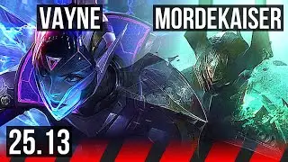 VAYNE vs MORDEKAISER (TOP) | KR Master | 25.13