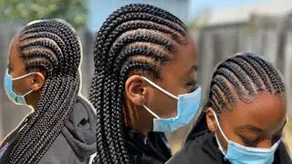 14 Stitch Braids Spacing Hack| MUST SEE