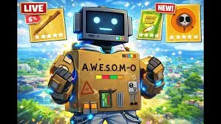 Zero Build Chaos with a CRT TV PNGTuber | Fortnite Zero Builds (Portrait)