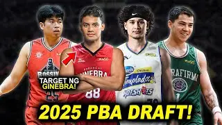 SOLID parin ang mga kasali sa PBA DRAFT 2025! Target ni Coach Tim Cone para sa Brgy Ginebra!