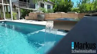 Skimmer Pool Folie hellgrau - Boden Touch Prestige