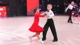 Самба. Дети-2 La (Open) финал. Belarus Open Cup 2025 / спортивные бальные танцы