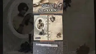 Готический ежедневник ч.4 #scrapbooking #journalwithme #journal #gothic #скрапбукинг #journaling