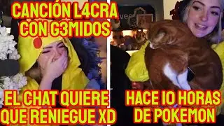 LOS SUBS LE HACEN RAGE BAIT A SYLVEE XD + ESCUCHA CANCI&Oacute;N L4CR4 CON G3MID0S + 10 HORAS DE POKEMON 💀