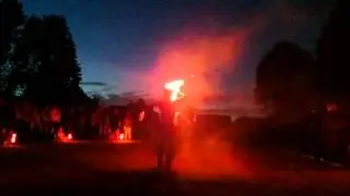 Jugendfest Berowilare 2015: Feuerschau